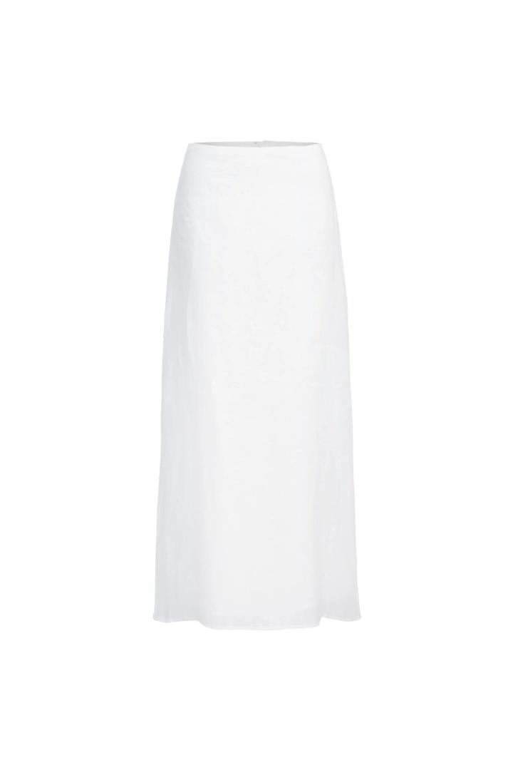 OBEEII Maxi White   Skirt, M
