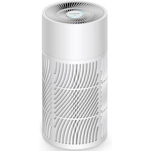 Nuwave Oxypure Air Purifiers 3XL H13 HEPA Filter for Home Bedroom, 17dB, 360° Air Intake, Removal to 0.1 Micron Smoke Dust Pollen Pet Hair Odor, Air Quality Sensor, Energy Star