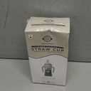 GROSMIMI Spill Proof no Spill Magic Sippy Cup with Straw with Handle for Baby and Toddlers, Customizable, PPSU, BPA Free 10 oz (Beige)