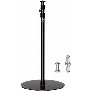 IFOOTAGE RB-A400 Round Base Light Stand Monopod, 79" Tripod Monopod for Cameras, Lights, Webcam, Live Streaming, Vlogging, Payload 22LBS