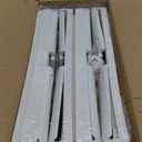 4 Tier Plastic Storage Bins with Lid 23QT, Stackable Storage Containers with Wheels, Folding Storage Boxes, Collapsible Storage Bins, Closet Organizers and Storage for Living Room,Office,Dorm (White)