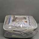 Arfntevss Sectional Recliner Couch Covers for Reclining Sectional Corner Sofa Cover for Dog Washable L Shaped Recliner Slipcover Sets 7-Piece U Shape Non Slip Furniture Protector (Large, Light Grey)