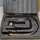 Lava Odoro Black Bathroom Faucet 3 Hole, 8 Inch Widespread Faucet Matte Black 2 Handle Bathroom Sink Faucet with Drain Assembly Supply Line, BF503-MB