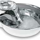 Pioneer Pet Stainless Steel Fountain Raindrop Design (60 oz.)