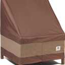 DUCKCOVERS Ultimate Waterproof 29 Inch Patio Chair Cover, Outdoor Chair Covers (Mocha Cappuccino)
