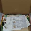 TuKIIE DIY Book Nook Miniature Kit, Booknook Dollhouse Bookshelf Insert with Sensor Light & Dust Proof, Wooden Decorative Bookend Stand Model Kits for Kids Teens Adults(Flower House)