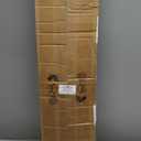 Tessco for you 2 Set 5 Arms Acrylic Candelabra Centerpieces 46.4'' Tall Clear Candle Holders Wedding Table Centerpiece Floor Candle Stand with Acrylic Shade Fit 0.8'' LED Candles for Home Party