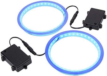 GoSports Cornhole Light Up LED Ring Kit 2pc Set - Red, White or Blue - Compatible with All Cornhole Games