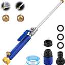 Jet Hose Nozzle High Pressure, High Pressure Power Washer Wand, Pressure washer hose attachment, Watering Sprayer Cleaning Tool with 2 Nozzles for Watering Lawns, Washing Cars, Patios, Driveways