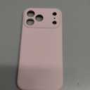 LOVE 3000 Designed for iPhone 17 Pro Max Case, Premium Silicone [Compatible with Magsafe][Soft Anti-Scratch Microfiber Lining] Shockproof Protective Phone Case for Men Women 6.9", Chalk Pink