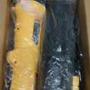 Cordless Leaf Blower with Battery and Charger540 CFM/170 MPH,Battery Powered with 2 x 6.0Ah Batteries,6-Speed & Turbo Mode,Lightweight for Lawn Care,Patio,Leaves,Dust,and Snow Removal,Yellow