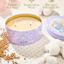 M&SENSE Dual-Wicks Lilac Scented Candles 12oz