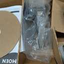 Moen Conway Spot Resist Brushed Nickel Bathroom Shower Trim Kit with Square Showerhead, Handle, Tub Spout, and Posi-Temp Valve Included, 82922SRN