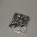 50pcs 1/4 Inch 304 Stainless Steel Rubber Cushioned Insulated Cable Clamps, Pipe Clamps, Metal Clamp, Wire Clamps for Tube, Lines, Automotive, Wire Cord Installation (Black, 6mm)