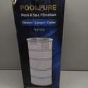 POOLPURE PLF120A Pool Filter Replaces Hayward C1200, CX1200RE, Pleatco PA120, Ultra-B2, Unicel C-8412, Filbur FC-1293, Clearwater II 125, Waterway Pro Clean PCCF-125, L x OD:23 1/4" x 8 15/16"