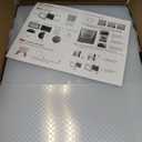 Amazon Basics Stackable and Foldable Clear Shoe Storage Organizer Box, Large, Pack of 12