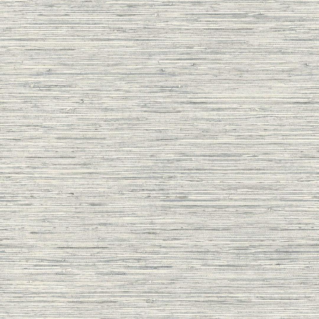 RoomMates RMK11078WP Light Gray Faux Grasscloth Non-Textured Peel and Stick Wallpaper