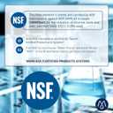 Mist ADQ74793501 Refrigerator Water Filter Replacement for LG LT1000P, WD-LT1000P, Kenmore 46-9980, Fridge LMXS28626D NSF 42 Certified 3 Pack