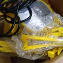 AKEYDIY Bounce House, Inflatable Bounce Castle with Blower for Kids 3-10,Outdoor/Indoor Bouncy House Water Park for Backyard with 2 Splash Slides, Climbing Wall, Ball Pit, Jumping Area