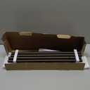 TONIAL Curtain Rods 32 to 58 Inch(2.6-4.8ft), Telescoping Splicing 3/4 Drapery Rods for Windows 20 to 53 Inch(1.7-4.4ft)32 to 58 Inch Decorative Single Rod with Small Cap Finial, Bronze