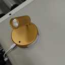 EZVALO LED Spotlight Indoor, 5500mAh Rechargeable Battery Uplighting Indoor, Wireless Mini Art Accent Spot Lights with Remote, for Plants Display Painting Dartboard Artwork Portrait Closet(2Pack-Gold)