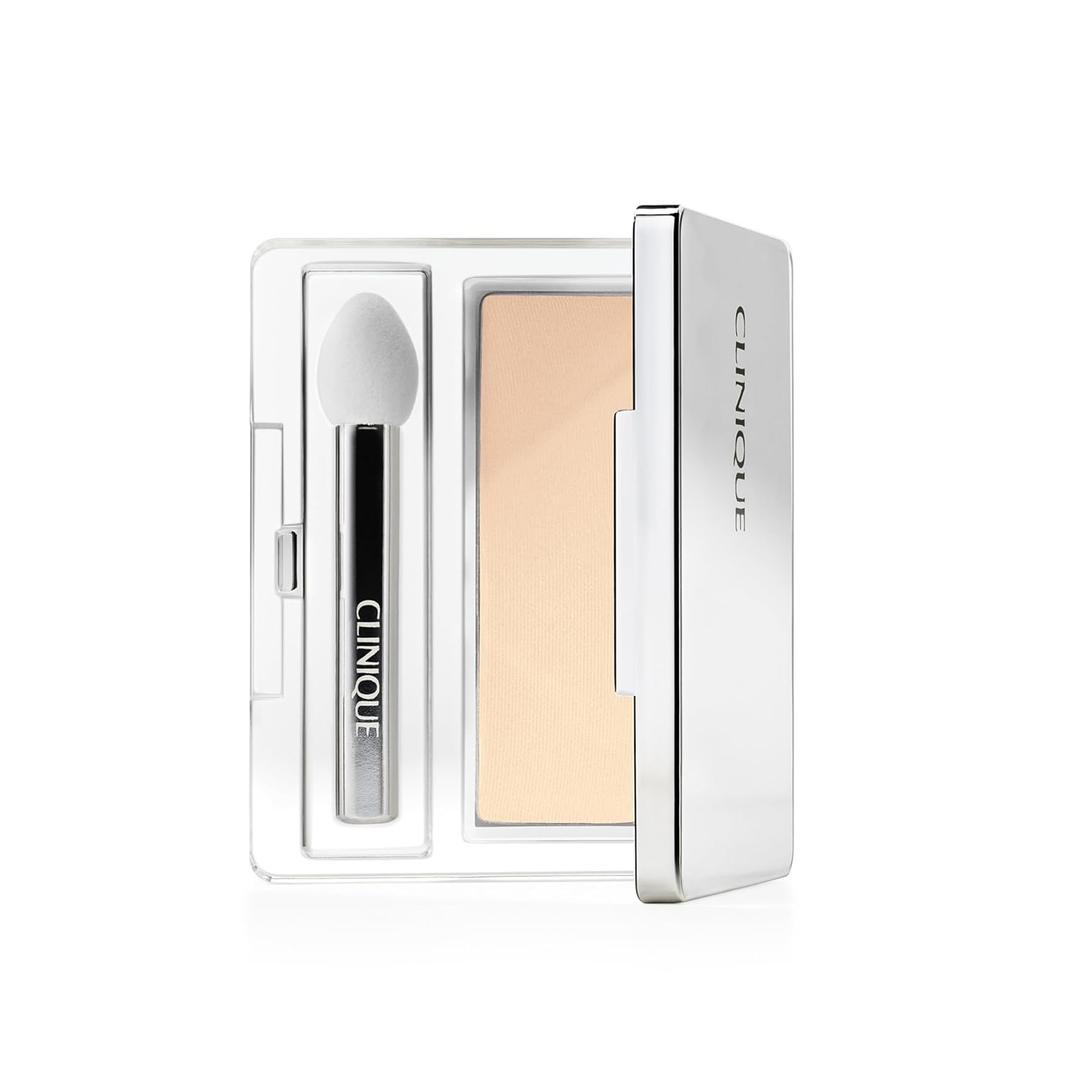 Clinique All About Shadow Single Eye Shadow Makeup | Safe For Sensitive Eyes, AA French Vanilla