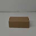 PiePieBuy Women's Lace Up Heeled Sandals Square Flip Flop High Heels Strappy Party Shoes (7.5, Beige)