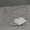 13.4x12 Inch Christmas Window Lights Decorations Iron Christmas Window Hanging Snowflake Lights Battery Powered Christmas Window Decor with Suction Cup for Xmas New Year Party Window Wall Door Glass