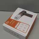 KMM Handheld Car Vacuum Cleaner, 9000PA Vacuum Cleaner & Air Duster, 120W High Power Vacuum Portable Cordless, Hand Held Vacuum Rechargeable with Multi-Nozzles & LED Light for Home, Car, Office (Black & Orange)