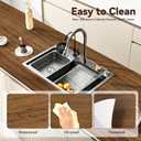 Drawer Shelf Liner for Kitchen Cabinets, Non Adhesive Slip Resistant Shelf Paper Easy to Clean, Strong Grip Thickened Waterproof Washable Mats for Pantry Shelves, Cupboard, Wood Grain, 24 in x 10 FT