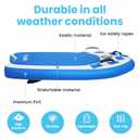 Freein Body Board Inflatable, Surfboards BodyBoards for Beach River, Foldable Design for Easy Storage and Transport, 40" x 21" x 4"