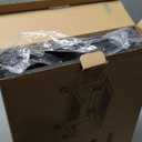 HUANUO Printer Stand with Cable Management and Storage Drawer, Printer Table with Locking Wheels, 14.1-inch Maximum Height Printer Cart for Under Desk, Home, Office, HNDPS