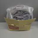 HOMLYNS LuxeHeat Heated Blanket Electric Blanket, Soft Flannel Sherpa Heated Throw, Heating Blanket with 5 Heat Settings, 3 hrs Timer Auto Shut Off (50x60 inches, Grey)