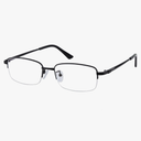 Nearsighted Metal Myopia Glasses Everyday Use Mens Womens Distance Spectacles (NOT READING GLASSES), -2.00