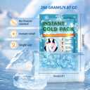 SuccorWare 16 Pack Instant Ice Packs for Injuries(5.9" x 8.6") Disposable Cold Packs for Pain Relief, Swelling, Sprains & Outdoor Activities