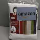 Outdoor Indoor Curtains W84 x L108 for Patio - Weather-resistant Window Panels Privacy Protect Grommet Top Thermal Insulated Home Curtain for Porch Pergola Lawn Garden Hot Tub Area (2 Panels) (Pure White)