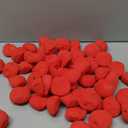 Boao 60 Pieces Red Clown Noses Cosplay Noses Foam Circus Noses for Halloween Christmas Carnival Costume Party Dress Up