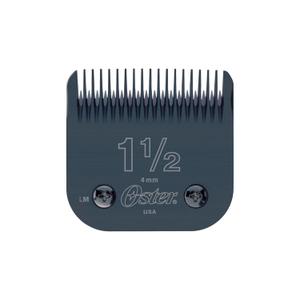 Oster Professional Clipper Blades - Size 1.5 Oster Clipper Blades - Compatible with all Oster Detachable Blade Clippers - Long-lasting, High-Carbon Steel, Treated for Ultra-Sharp Precision