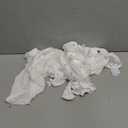 Ramede 6 Pairs Women Fishnet Thigh High Stockings Waist Tights Bow Patterned Fishnet Leggings Pantyhose for Halloween (X-Large-XX-Large, White)