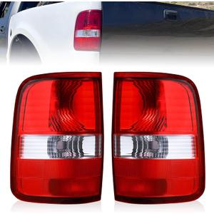 Boine Tail Light Compatible With 2004 2005 2006 2007 2008 Ford F150 F-150 Driver and Passenger Side Rear Light Brake Lamps