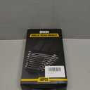 DEHOYI 40 pcs Modular Wrench Organizers for Tool Drawers - Wrench Rack with Metric&SAE Labels, Perfect Tool Storage Holder. Gift for father, brother and boyfriend (Black without Magnet)