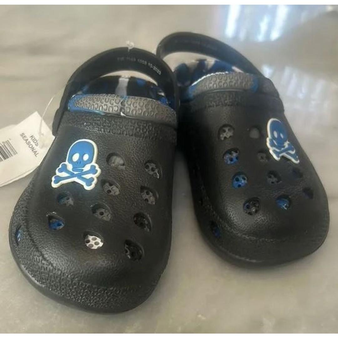 Toddler Cute Clogs Boys Girls Kids Garden Shoes Summer Slip on Sandals Slides Lightweight Breathable Beach Pool Shower Slippers for Children Non-Slip Sole Size 12