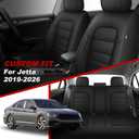 Car Seat Covers Custom Fit for Volkswagen Jetta 2019-2026 5-Seats