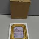 2.5x3.5 Vintage Picture Frame - Antique Gold Wallet Size Picture Frames 2.5 X 3.5,Octagon 2.5 X 3.5 Frame Ornate For Tabletop Photo Display And Wall Hanging, Mini Photo Frame 2.5 X3.5 (Gold, 2.5x3.5)