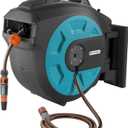 GARDENA Retractable Hose Reel 115-Feet with Convenient Hose Guide