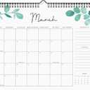 Jotsome Wall Calendar 2026, 14.2"x11.2" Monthly Calendar From Now To December 2026, Bleed-Proof Paper Calendar with Notes For Home and Office, Easy Organizing(Florals) (Medium)