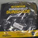 Magnelex Car Windshield Sunshade | Advanced Light-Blocking Protection | Foldable Sun Shade with Mirror Cut-Out Keeps Your Vehicle Cool | Fit for Cars, Trucks, and SUVs | Medium (62 x 32 in)