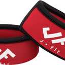 JFIT Wrist Weight Pair  Set of 2, Wrist Straps for Fitness, Walking, Workout  Multiple Size and Weight Options  Comfortable, Breathable, Moisture Absorbent Weight Straps for Men and Women (1 lb)