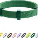 Safety Cat Collar - U.S. IDA Gold Awarding Design, Stretch Elastic Quick Release, Non Breakaway - Light Weight for Kitten, Neck Fit 5.9'-11.8' for All Small Large Cat,S(Alpine Green)