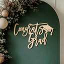 Class of 2026 Decorations,Congrats Grad Signs for Graduation Backdrop,Congrats Grad Backdrop, Grad Party Decor, Senior Sign 2026 Graduation Decorations